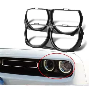 2 шт. Накладки на рамки фар 68259052AB Для Dodge Challenger SRT R/T GT