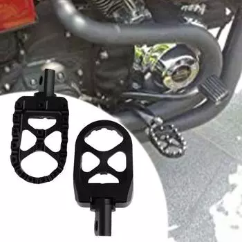 2 шт. ножная педаль MX, простая алюминиевая установка, сменная подножка для мотоцикла из сплава для Davidson