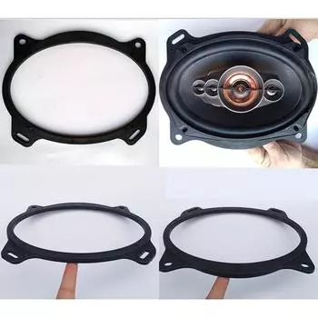 2 шт. овальный задний динамик 6 x 9 дюймов, монтажный адаптер для Toyota Corolla Camry Yaris