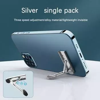 2 шт. Подставка для ноутбука из нескользящего цинкового сплава для Macbook Air Pro Pad IP Desktop Kickstand Складная подставка для клавиатуры ноутбука 2pcs