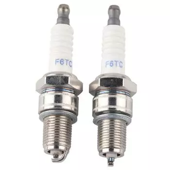 2 шт. сменные свечи зажигания F6RTC для MTD 951?10292 751?10292 Факельный двигатель 131?039 Газонокосилка