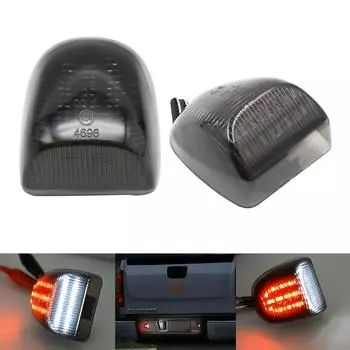 2 шт. светодиодная лампа подсветки номерного знака в сборе для Chevrolet Avalanche Tahoe для GMC Sierra Yukon подсветка номерного знака автомобиля 12 В