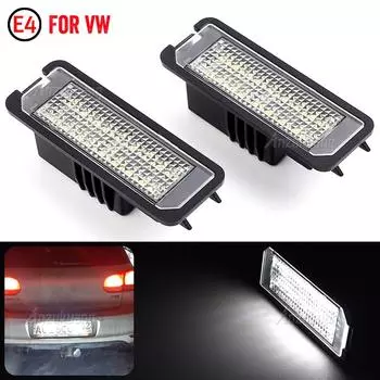 2 шт. светодиодные фонари номерного знака для VW Amarok Eos Golf6/Golf7 Gol Golf 5 New Beetle Cabrio Polo/Derby Passat