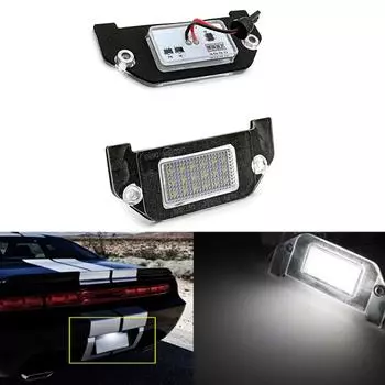 2 шт. светодиодных фонарей подсветки номерного знака для Chrysler 300 300C 300S Sebring 4805846AA