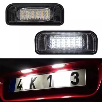 2 шт. Светодиодный блок подсветки номерного знака для Mercedes S-Class W220 2000-2006