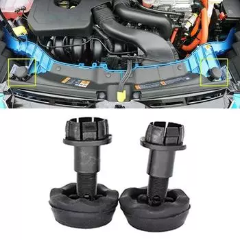 2 шт. Упор капота автомобиля 8V4Z16758B черный CV6Z16758A