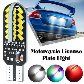 2 шт. W5W T10 168 192 48 3014 SMD автомобильные светодиодные белые фонари для номерного знака 6000K лампы указателей поворота для чтения салонный светильник двери DC 12 В белый