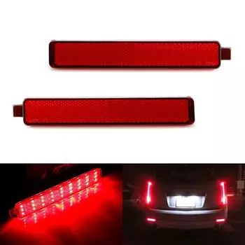 2 шт. X Задний бампер фонарь для Buick Enclave Cadillac CTS CTS-V для Chevrolet Trailblazer для GMC Acadia для Pontiac Torren