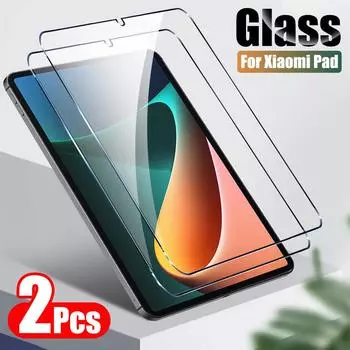 2 шт. Закаленное стекло для Xiaomi Mi Pad 5 Защитная пленка для планшета Xiaomi Mi Pad 5 Pro Аксессуары Защитное стекло