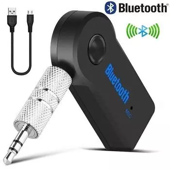 2 в 1 беспроводной Bluetooth 5.0 приемник адаптер 3,5 мм разъем для автомобильной музыки аудио Aux A2dp наушники приемник громкой связи