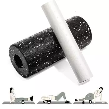 2 в 1 набор полых пенных роликов EPP Muscle Relief Massage Roller Оборудование для фитнеса в спортзале Спортивные массажные ролики