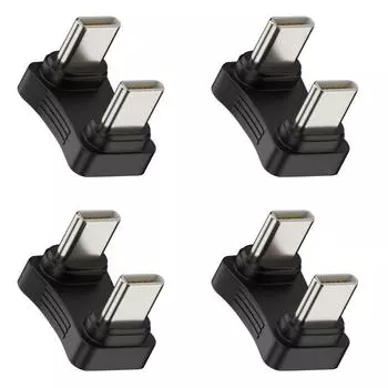2 в 1 PD65W 480 Мбит/с Male-Male Type-C 2.0 конвертер адаптер для телефона ноутбука