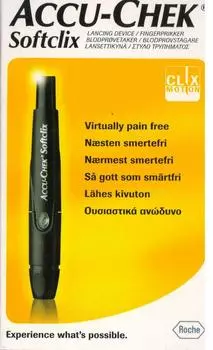 2 x Accu chek Softclix Lancing Device Sugar Diabetic Kit Aid 25 Ланцеты, немецкий язык