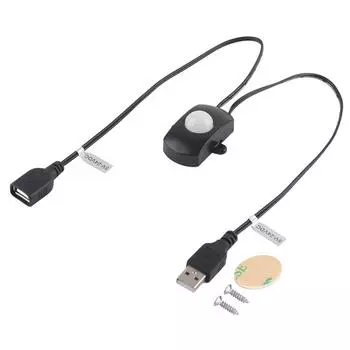 2A DC 524V PIR инфракрасный датчик движения детектор автоматический выключатель светодиодная лента USB интерфейс черный чёрный