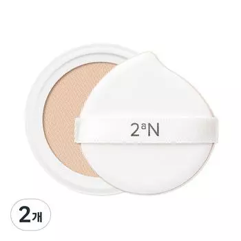 2aN Glimming Tension Pact Refill 13 г, 22 средне-бежевых, 2 шт.