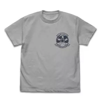 2D Cospa 501st Joint Fighter Wing Strike Witches ROAD to BERLIN STRIKE WITCHES Emblem T-shirt LIGHT GRAY M size