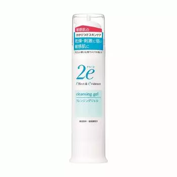 2e Cleansing Makeup Remover for Sensitive Low Irritation 95g (Due) Gel, Skin, Formula, белый