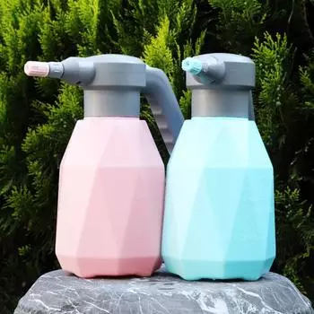 2л автоматический распылитель, запуск в один клик, два режима, HDPE, большая бутылка для хранения воды, лейка, садовые инструменты розовый