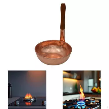 2L Milk Pot for Cooking, Small Sauce Pan Butter And Coffee Vertical Handle