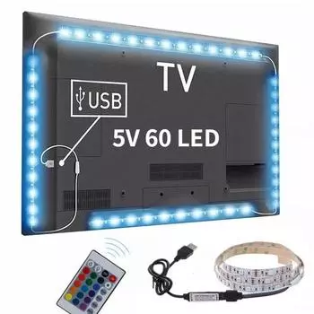 2M/1M/0.5M 3 размера RGB LED Беспроводной пульт дистанционного управления Неоновая подсветка салона Лампа Полосы Огни Декор автомобиля 0.5M