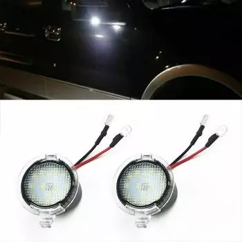 2pcs Car Side Mirror Puddle Lights 18LED For Ford For Expedition 2007-2017 For Ford For Mondeo MK5 2015-2017 For LS 2003-2006 CHINA