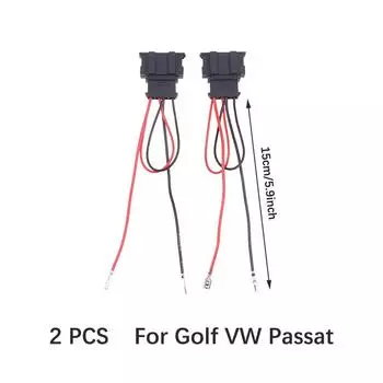 2Pcs Car Speaker Wire Harness Adaptor Replace Vehicle Connection Plug Cable Connector