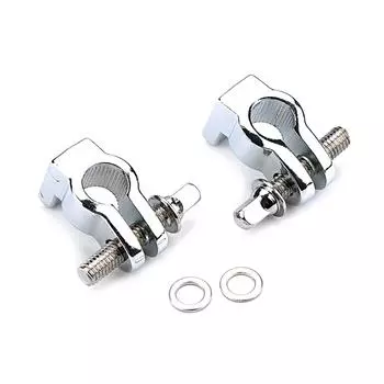 2Pcs Convenient Drum Clamp Connector Drum Rack Clamp Professional Drum Hardware Cymbal Clamp Percussion Instrument Parts