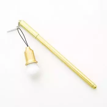 2pcs Creative Glowing Light Bulb Gel Pen Imitation Metallic Kawaii Pens Black Ink Gel Pen 0.38mm Writing Office School Supplies