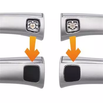 2Pcs Door Handle Button Cover Repair Kit For Cl C215 Cl500 Cl600 00-06