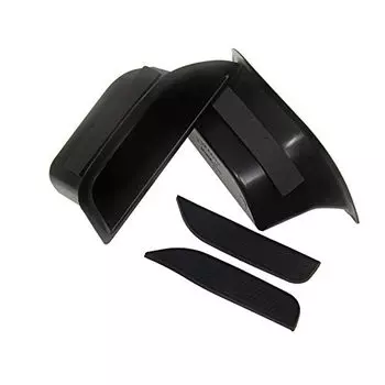 2pcs E-Class W212 Door Handle Storage Box for Backseat E200 E300 E400 E500 E550 Storage Tray Container 2010-2015