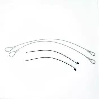 2Pcs Emergency Hood Release Cable Kit For Corvette C4 1984-1996 Part# RP604802