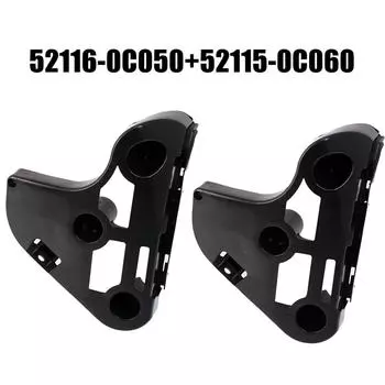 2pcs Front Bumper Bracket 52116-0C050 52115-0C060 For Toyota Tundra 2007-2013