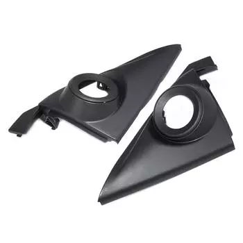 2pcs Front Left & Right Door Pillar Tweeter Cover Trim For Honda Accord 2014-2017