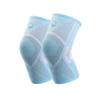 2pcs Knee Supports Brace for Women Knee Compression Knee Pads Arthritis Joint Pain Relief Blue Pink Sports Runnig Protector S чёрный