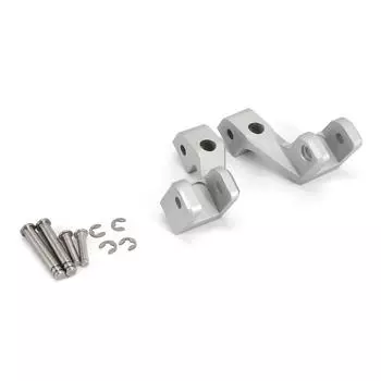 2pcs Motorcycle Passenger Footrest Footpeg Lowering Kit For BMW R Nine T 2014-2023