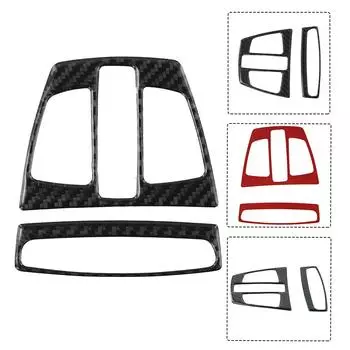 2pcs Reading Light Panel Frame Trim Carbon Fiber Black Reading Light Panel Sticker For BMW F20 F30 F34 F32 X6 CHINA