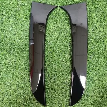 2Pcs Rear Window Side Spoiler Wing Gloss Black ABS Antiaging Replacement For BMW 1 Series F20 F21 2012- Body kits Gloss Blakc