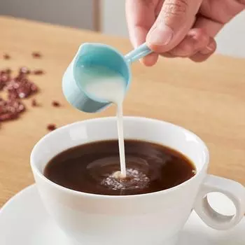 2PCS/Set Food Grade Long Handle Measuring Spoon Reusable Coffee Teaspoon Milk Powder Spoon Kitchen Spoons 5ml And 15ml