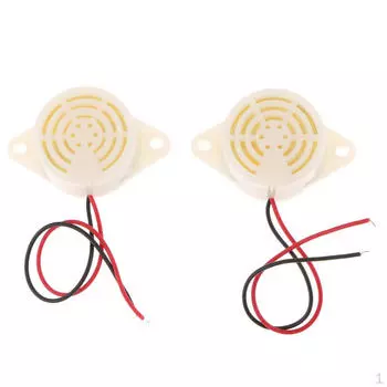 2PCS SFM-27 DC 3-24V 95DB прерывистый звуковой сигнал электронный зуммер сирена
