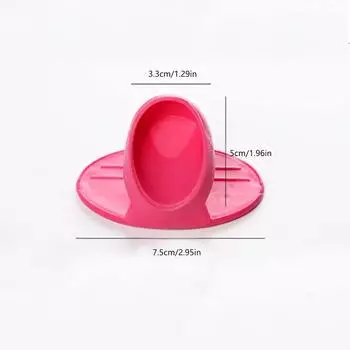 2Pcs Silicone Pot Holders, Heat Resistant Pot Holders, Mini Oven Mitts Rubber Oven Glove, Cooking Pinch Grips for Kitchen красный