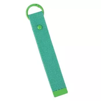 2Pcs Simple Ribbon Rope Keychain Durable Bag Pendant Keychain Lanyard Car Key Ring Style 9