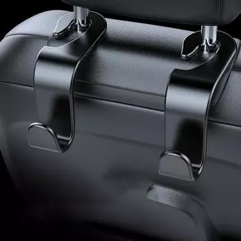 2Pcs Universal Auto Seat Headrest Hook Storage Hanger Car Vehicle Back Seat Organizer Holder Car Interior Accessories