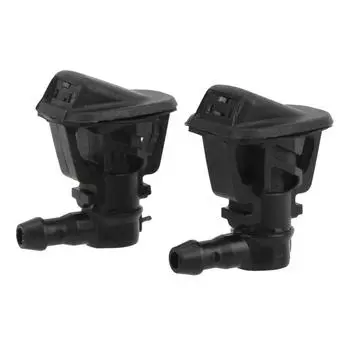2Pcs Windshield Washer Spray Nozzle For Jeep Wrangler JK 2013-2018 68164356AB