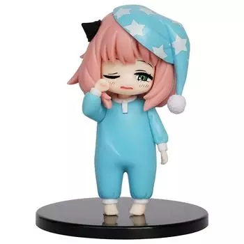 2шт Аня Форгер с ночником Аниме Фигурка Игрушки 14 СМ 2pcs