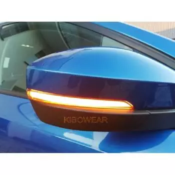 2 шт., светодиодный указатель поворота динамического зеркала для VW T-roc Troc T-cross 2022, поворотник для Skoda Octavia 3 Mk3 III A7