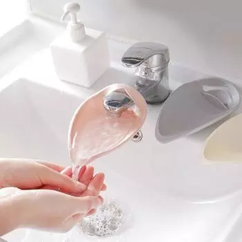 2шт Смесители для воды в ванной Удлинитель крана для мытья рук Удлинители смесителя розовый