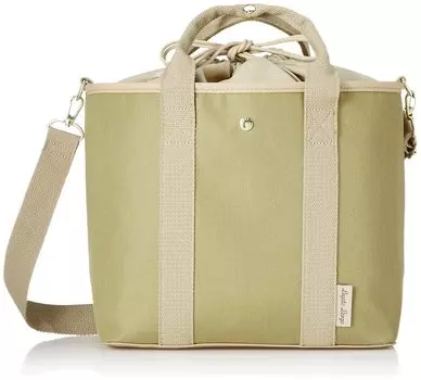 2WAY Shoulder Bag Water Repellent Vertical Storage Divider Lieto Beige [Legato Largo] LT-F2082 Women s