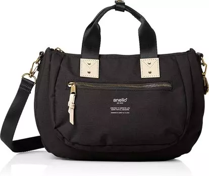 2WAY Tote Bag A5 Multiple Storage ATELIER ATC3163Z Black [Anello]