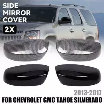 2x Автомобильный ABS-корпус зеркала заднего вида для Chevrolet Silverado Avalanche для Tahoe Suburban для GMC Sierra для Yukon