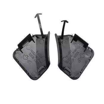 2x Front Bumper Tow Eye Bracket Hook Cap For 11-13 Toyota Highlander 52127-0E070